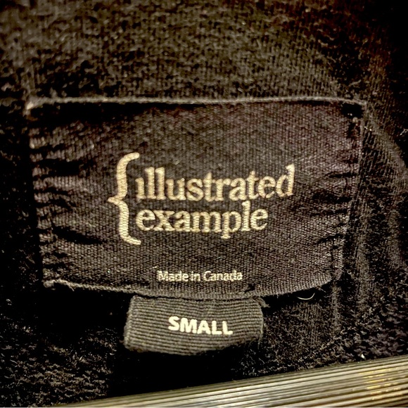 { Illustrated Example Men’s Crew Neck Sz Small - Picture 3 of 7